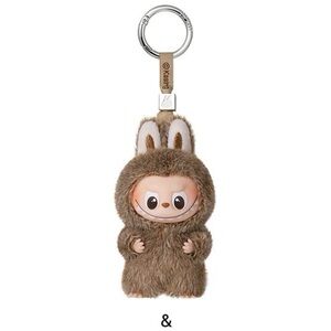 NIB Pin For Love letter “&” Labubu pendant bag charm